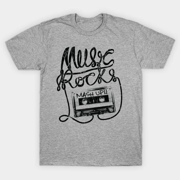 Music Rocks T-Shirt by _EffinSweet_